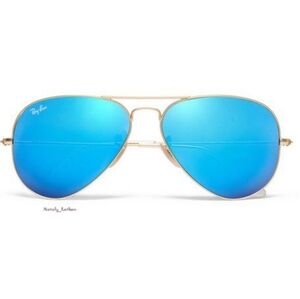 RayBan (Store Display) Aviator Blue Mirror Lens RB3025